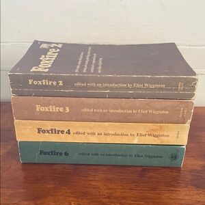 Foxfire Soft Cover Vintage Book Set Volumes 2 3 4 & 6